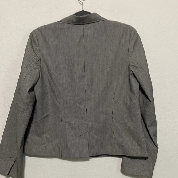 Pendleton Gray Double-Breasted Blazer Jacket Size 12 - Picture 8 of 8